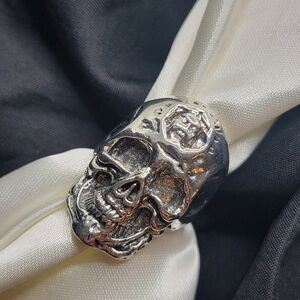 Third eye skull ring